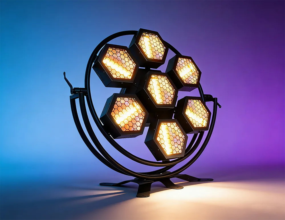 A LED színpadi reflektor lámpa tulajdonságai.